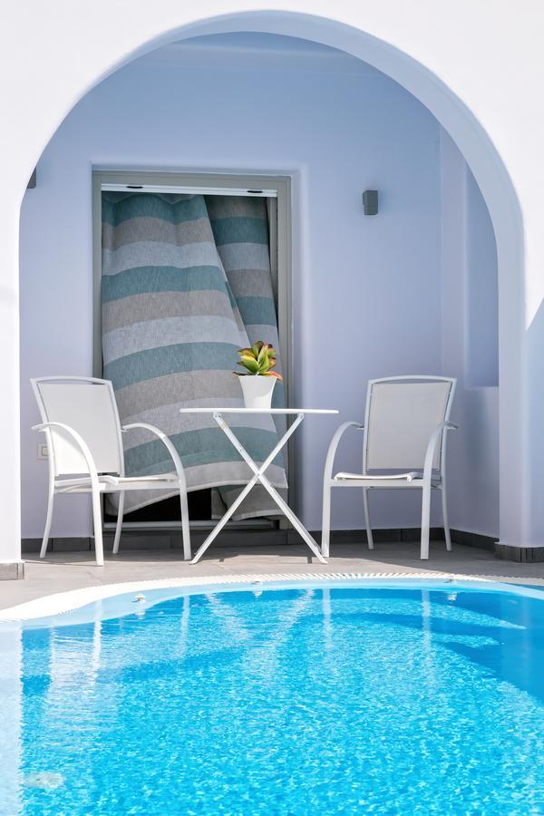 Santorini Blue Senses Villas เมซาเรีย ภายนอก รูปภาพ