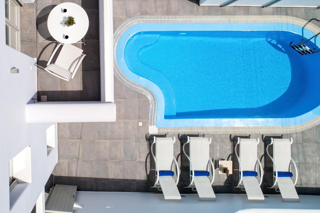 Santorini Blue Senses Villas เมซาเรีย ภายนอก รูปภาพ