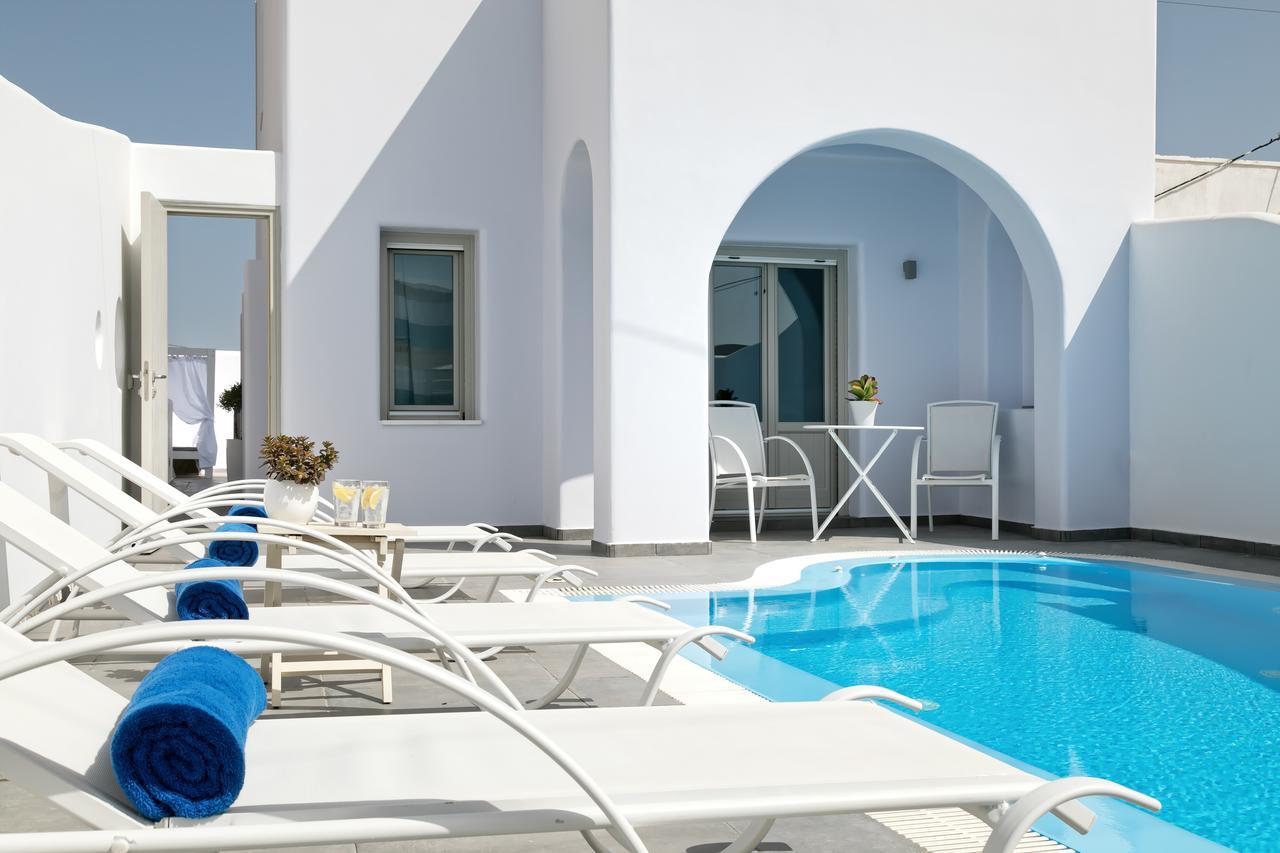 Santorini Blue Senses Villas เมซาเรีย ภายนอก รูปภาพ