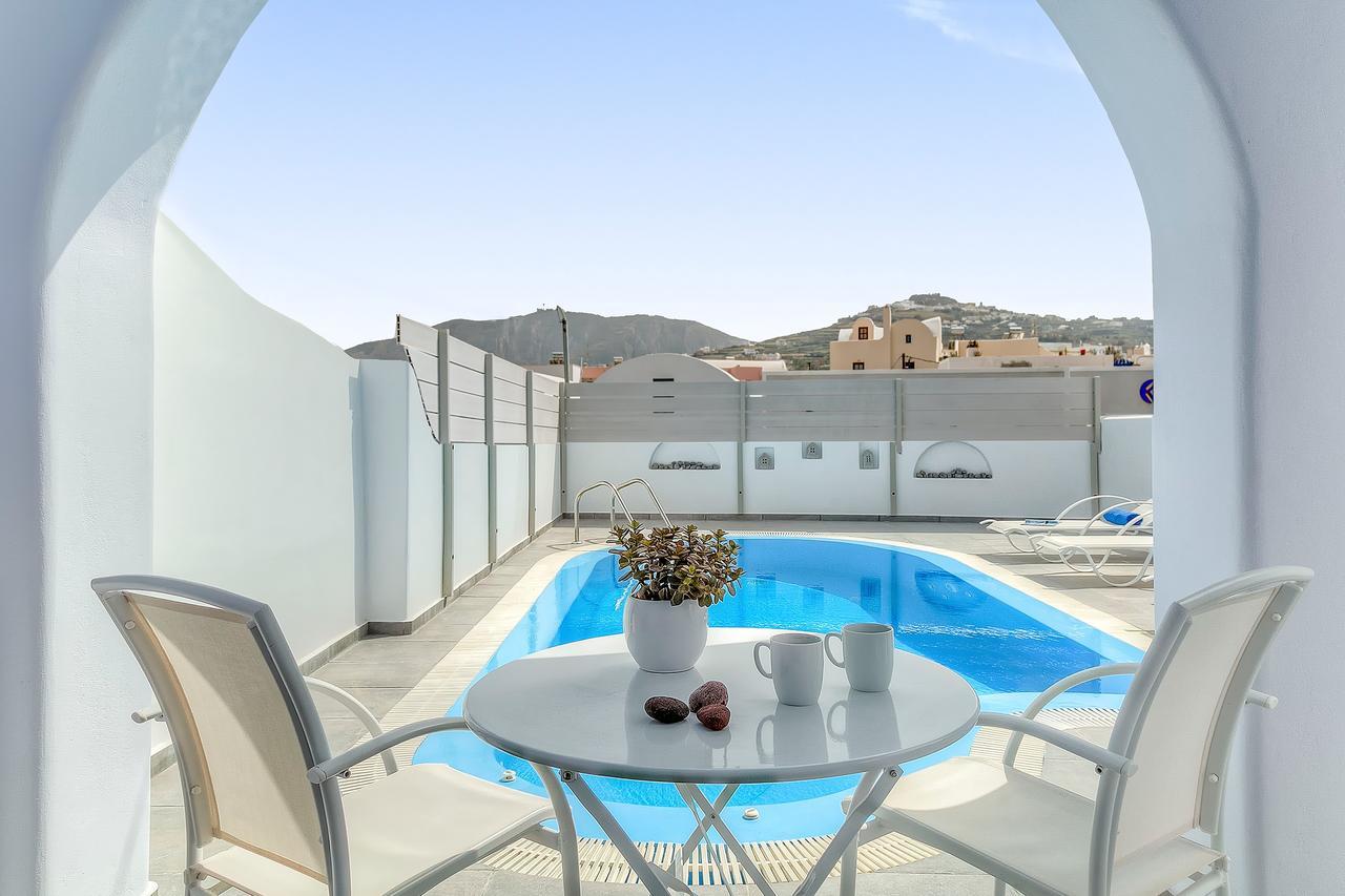 Santorini Blue Senses Villas เมซาเรีย ภายนอก รูปภาพ