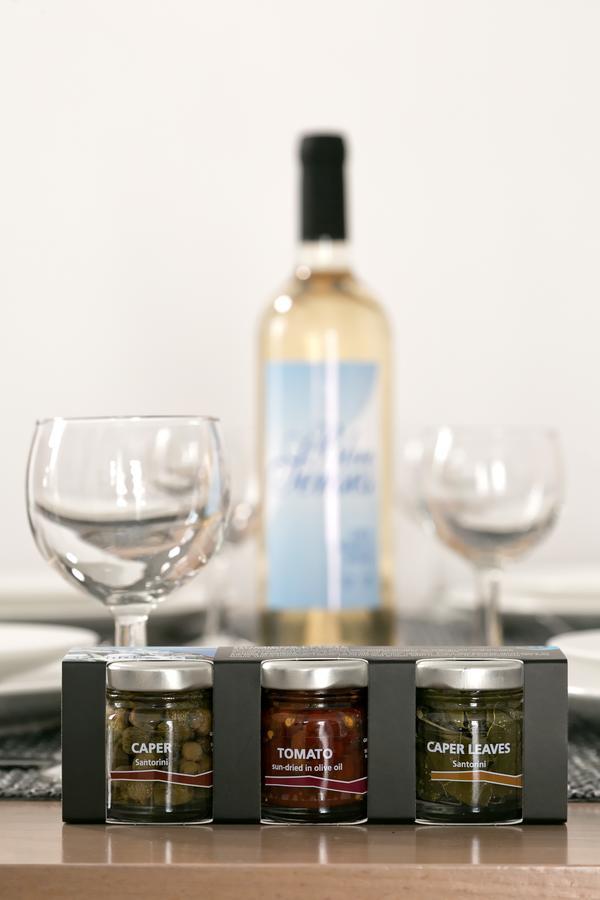 Santorini Blue Senses Villas เมซาเรีย ภายนอก รูปภาพ