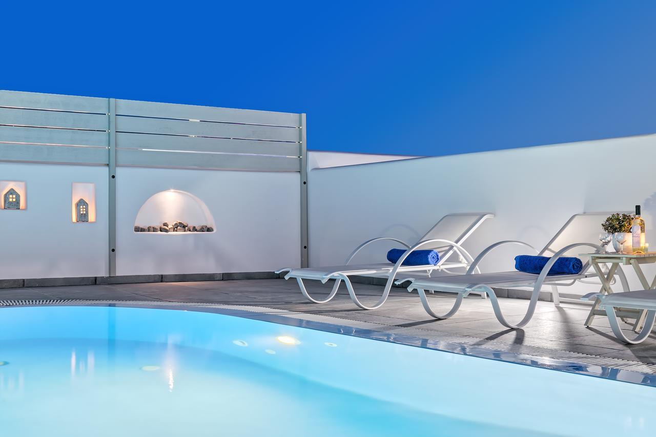 Santorini Blue Senses Villas เมซาเรีย ภายนอก รูปภาพ