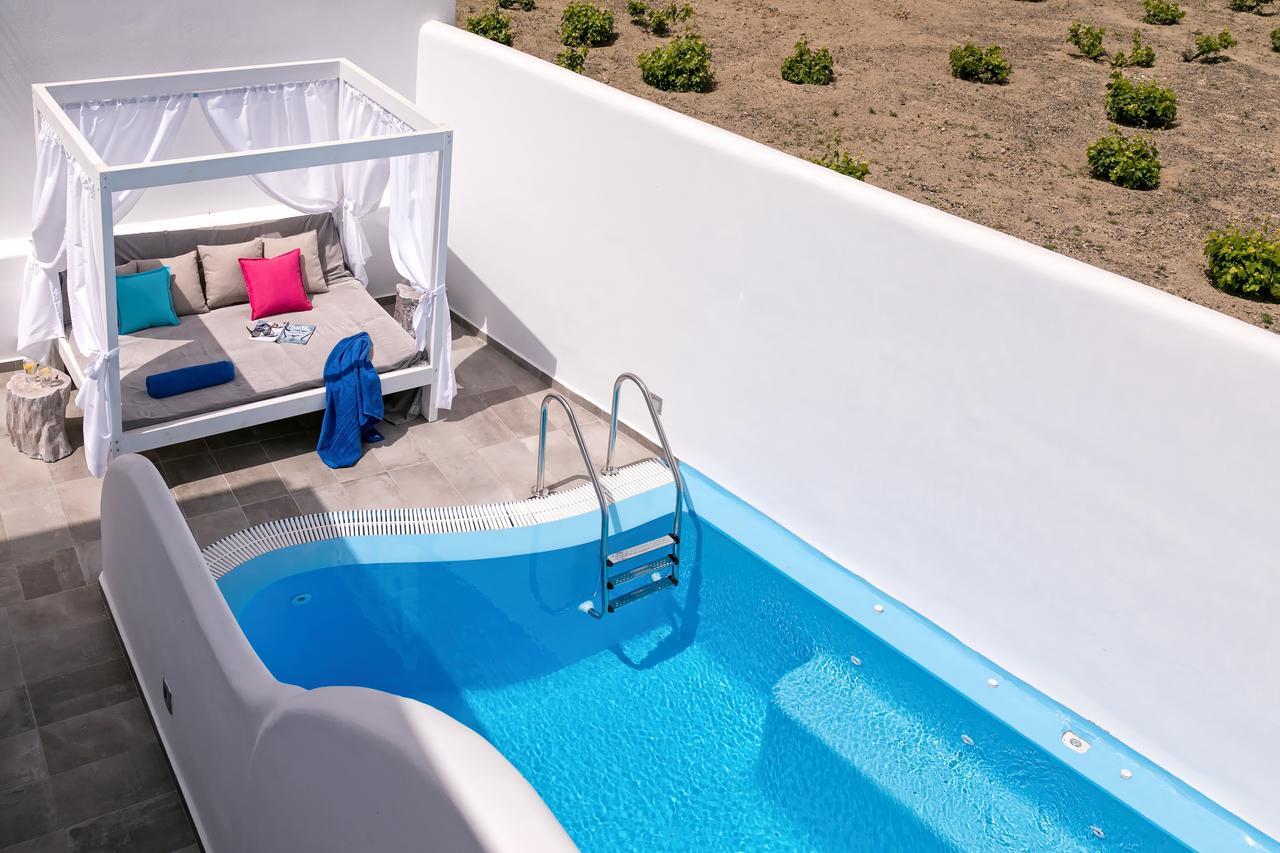 Santorini Blue Senses Villas เมซาเรีย ภายนอก รูปภาพ